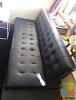 Sofa Bed 3 Seater Black