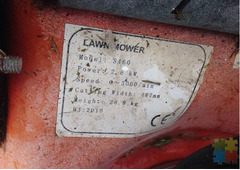 Fire Brand Lawn Mower with catcher (working)