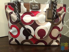GENUINE COACH MADISON TOTE BAG AS NEW