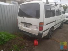91 Toyota Hiace van in good working condition no wof or rego is on hold