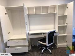 SELLING BEAUTIFUL WARDROBE AND DESK SET & OFFICE CHAIR