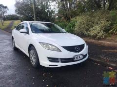 Mazda 6, beautiful white, atmospheric live wave, low price for sale