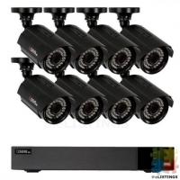 8ch Full-HD TVi CCTV System with Bullet Cameras and installation (Hot package deal)