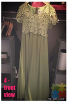 Green Lace top Dress