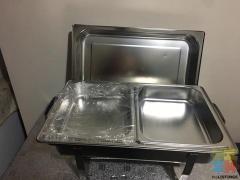 Brand new double pan chafing dish