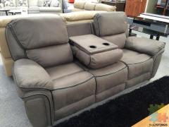 Brand New Fabric Recliner Lounge Suite 1+1+3