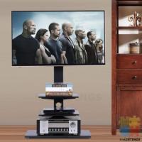 ±30° Swivel Floor TV Stand for 32-65’’ Flat TV, Brand new