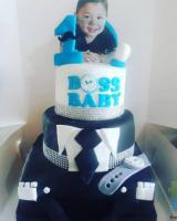 Boss Baby Cake 10+8+6inch