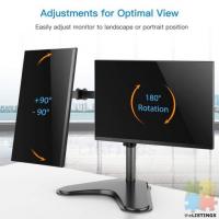 Brand new Dual LCD Monitor Fully Adjustable Desk Mount Fits 2 Screens up to 27 inch