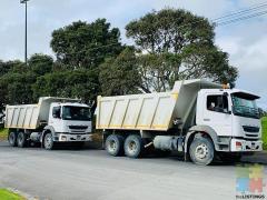 Tipper Truck For Hire $75 + GST p/h Minimum 4 Hours Booking