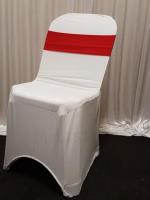 lycra chair covers - off white