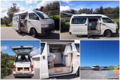 Toyota Hiace 2010 high top - self contained camper van