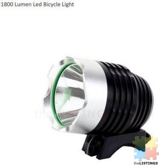 Bike Lights bikelights & Battery 1800 Lums with 6400mAh Battery pack - 6/12
