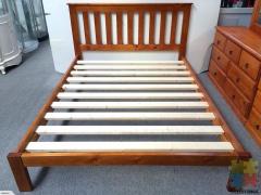Brand New Solid Wooden King Single Bed and Quality Mattress!