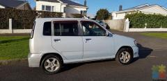 NISSAN CUBE 2001 - VERY LOW KM / 1300 CC ENGINE / BRAND NEW 1 YEAR WOF /