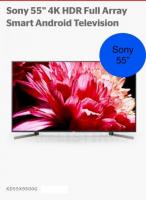 TV Sale - Sony 55” 4K TV Box Piece: Brand New