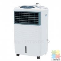 BRAND NEW HELLER 10L 3 SPEED EVAPORATIVE AIR COOLER HUMIDIFIER ICE COMPARTMENT 70W $9.9 P/W