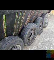 Toyota hiace rims and tyre
