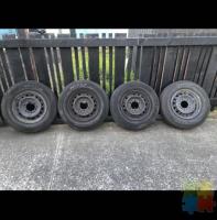 Toyota hiace rims and tyre