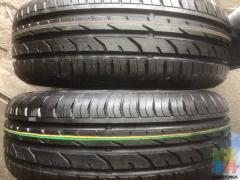 New 185/60/15 tyres $65 each fitted and balanced