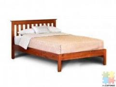 Solid wood Double Bed