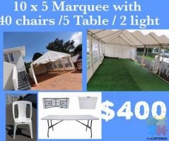 Marquee Hire Combo