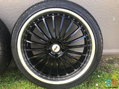 Mag Alloy 22” 114.3 40p offset