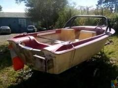 Boat with trailer