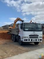 Tipper truck for hire $75 + GST P/hour