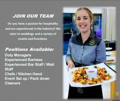 Looking for casual employment in the hospitality industry?