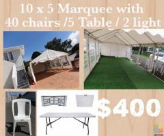 Marquee Hire Combo