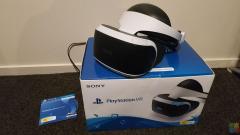 PS4 VR PLAYSTATION 4 VIRTUAL REALITY HEADSET COMPLETE
