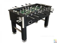 Brand Heavy Duty Foosball Football Soccer Game Table Full Size 140cm with Cup Holders