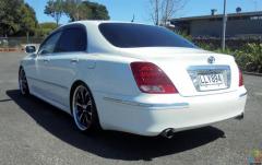 2004 Toyota Crown in White