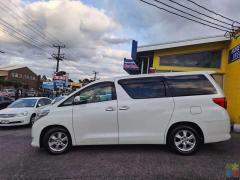 2009 Toyota Alphard/FROM $93 PW/Face Lift Model/8 Seats/Done 70Ks