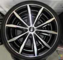 Alloys/Mag Wheels 19" with Excellent condition tyres