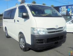 2009 Toyota Hiace in White - Free delivery in Auckland - Finance from 8.9%*
