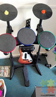 playstation drums and guitar