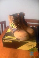 Oliver steel cap work boots