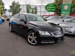 Toyota Mark-X 250G S Package**Alloys, Grade 4**2007**Finance available from $44/week