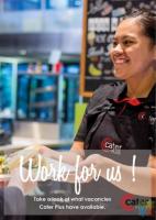 WORK FOR CATER PLUS – WE ARE HIRING