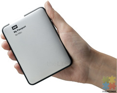 External HDD for Mac. WD 1TB Silver My Passport for Mac Portable External Hard Drive - USB 3.0