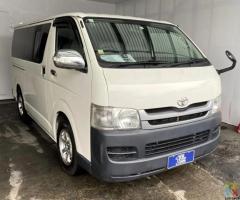 2010 Toyota Hiace DX Diesel - Finance Available - Free Delivery within AKL
