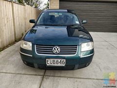 Volkswagen Passat, 2003, Sedan, Green