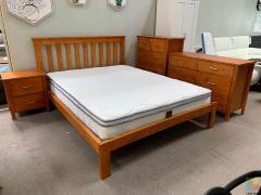 Brand New NZ pine bedroom set