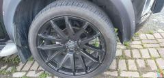 Mag wheels with tyres