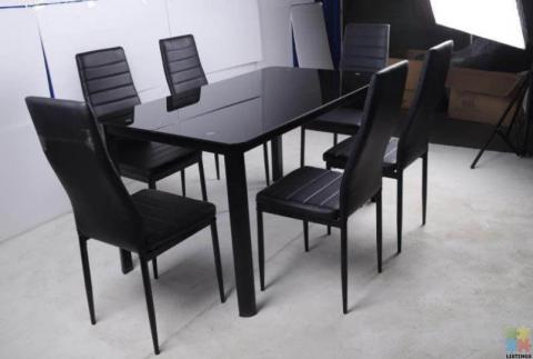 Brand new Dining table $39/each. $140 for 4, $210 for 6