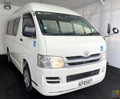 2008 Toyota Hiace High Roof Mobility / Cargo Van- FINANCE AVAILABLE FROM 8.9%