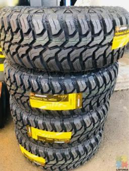 Brand New Tyres and rims 265/70/17 17x8-28