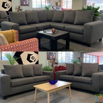 NEW ZEALAND Made Furniture City Oxford Sofa set 50 % Off Was $2000 ETA 6 week